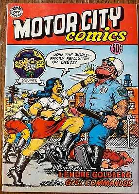 Motor City Comics #1 FN 1969 Crumb 3rd Ed VF/NM • $29.95