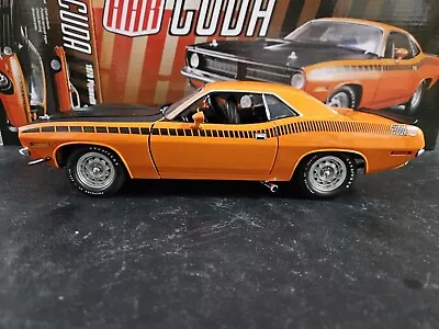 1970 Plymouth  AAR Cuda In Orange.1:18 Scale Acme Part #1806106. Brand New!! • $229.95