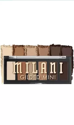 Milani Gilded Mini Eyeshadow Palette 6 Matte Shimmer Hues-It's All Rose • $9.05