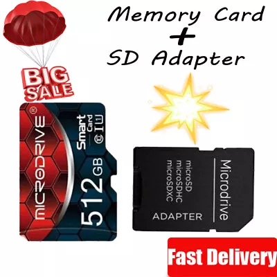 Universal Micro SD Memory Card 128GB 256GB 512GB 1TB Wholesale 10 TF High Speed • $5.99