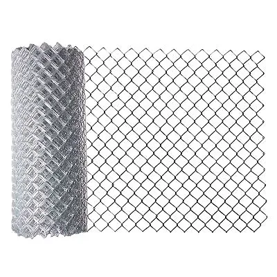 ALEKO Galvanized Steel 4 X 50 Feet Roll Chain Link Fence Fabric 12.5-AW Gauge • $143.10