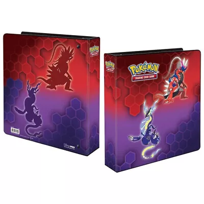 Koraidon & Miraidon POKEMON TCG Trading Card ULTRA PRO 3 RING 2  BINDER FOLDER • $28.95