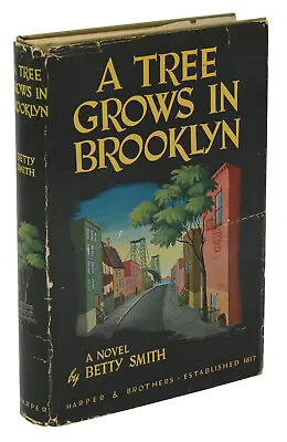 A Tree Grows In Brooklyn ~ BETTY SMITH First Edition 1943 1st Issue Dust Jacket • $4250