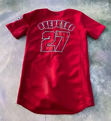 True Fan MLB Anaheim Angels Vladimir Guerrero #27 Jersey Size Youth M. • $56.05