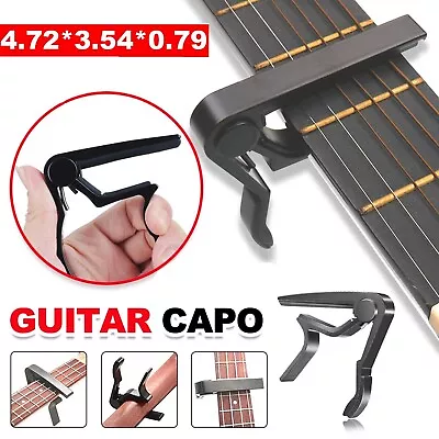 Premium Alloy Capo Quick Change Trigger Clamp For Guitar Banjo Ukulele Mandolin • $12.49