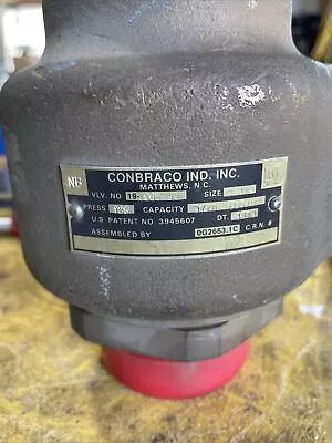 CONBRACO 19-801-30 2-1/2 BRONZE SAFETY RELIEF VALVE 19KJJK125 For STEAM.      40 • $525