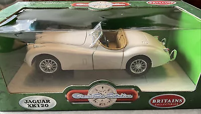 Britains Collectibles - Jaguar Xk120 - 1/18 Scale Model Die Cast Car • £57.58