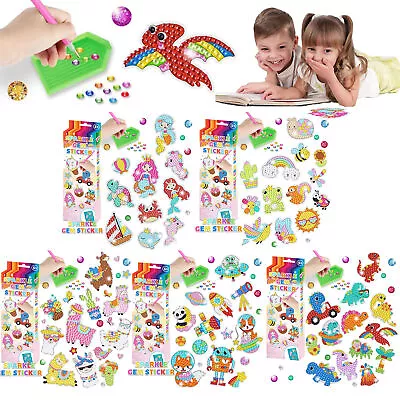 $13.99 • Buy Diamond Painting Tool Kit Kids Cartoon Drawing DIY Art Craft Diamond Sticker Set