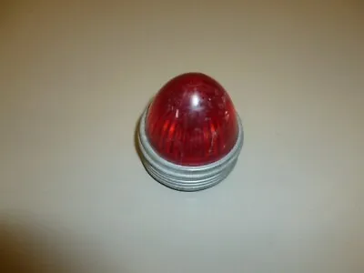 Vintage Tail Light Domed Screw On Red Lens Auto Car Tractor Truck 2 1/2  • $19.99
