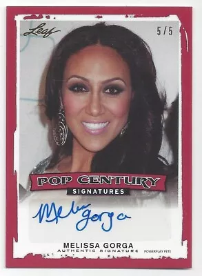 2014 Pop Century Signatures Ruby Melissa Gorga #5/5 • $25.34