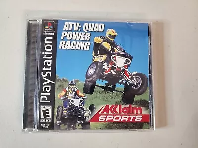 ATV Quad Power Racing PS1 PlayStation 1 Complete Cleaned Tested  • $3