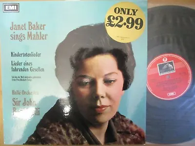 ASD 2338 Mahler Kindertotenlieder Etc / Janet Baker / Barbirolli / Halle  • £6