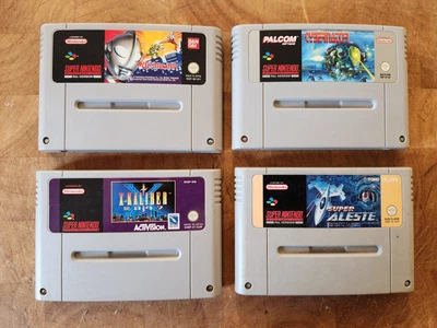 £43 • Buy X Kaliber 2097 + Ultraman + Cybernator + Super Aleste Snes Super Nintendo Bundle