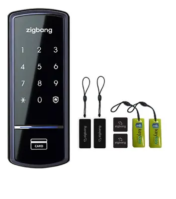 Samsung Zigbang Smart Digital Door Lock Card Key 4p+Hanging Card Key 2p SHS-1321 • £113.87