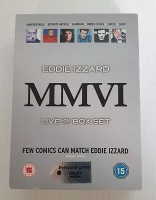 Eddie Izzard MMVI Live DVD  Box Set Stand Up Comedy • £0.99