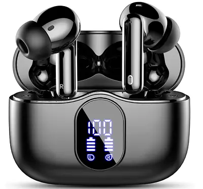 Wireless Earbuds Bluetooth Head Phones  Waterproof  Noise For  All Device UK • £19.99