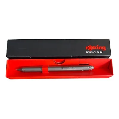 Rotring 4 In 1 Multi Pen Trio Red/blue/black Ballpoint .5mm Mechanical Pencil • $58.99