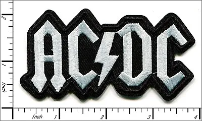 25 Pcs Embroidered Iron On Patches AC/DC Music Badge 9.4x4.8cm AP056eB2 • $17.98