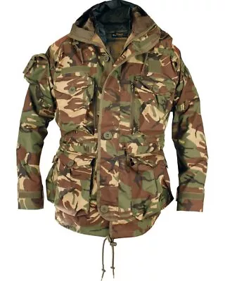 SAS Assault Ripstop Jacket DPM Camo Military Tactical British Army Style Hooded • $88.39