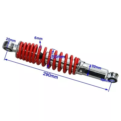 290mm 11.4  Front Shock Absorber 400LBS Dirt Bike ATV Quad Scooter Moped • $35.23