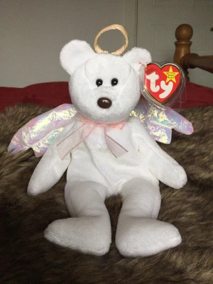 £4500 • Buy Halo Beanie TY Bear With Errors 1998 Ultra Rare - Double Tush Tag