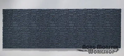 Embossed XPS Foam Stone Wall For Model Making 1:12 - 1:35 • £7.50