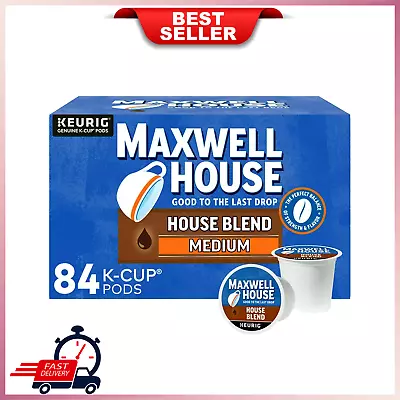 Maxwell House House Blend Medium Roast K-Cup Coffee Pods (84 Ct Box) • $36.75