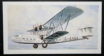 HANDLEY PAGE  HP42 E  Imperial Airways  Airliner   Vintage Card  BD12M • £3.99