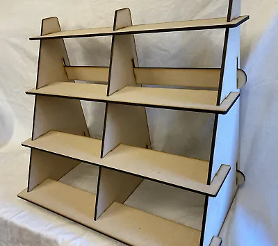 £29.97 • Buy 4 Tier Display Stand. 60cm X 50cm. Craft Shelving. Painting, Counter. POS