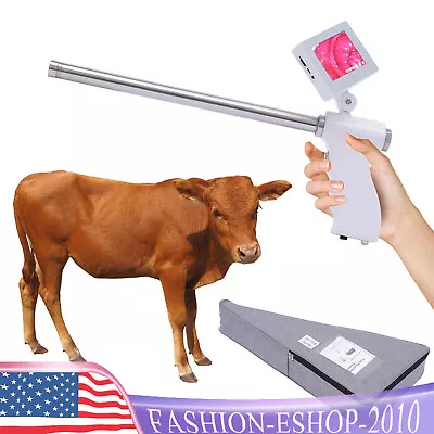 Insemination Kit W/ Adjustable HD Screen For Cows Cattle Visual Insemination Gun • $230