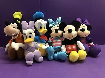 Disney Mickey Mouse & Friends 6pc Plush Stuffed Animal Set • $39.95