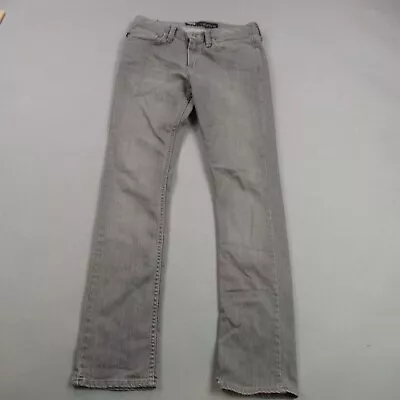 Vans Jeans Mens 28X30 Denim Straight Regular Fit Straight Leg Gray Skateboarding • $24.97