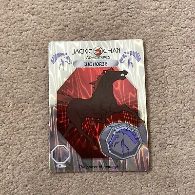 Jackie Chan Adventures Horse Talisman Trading Card • £4.95