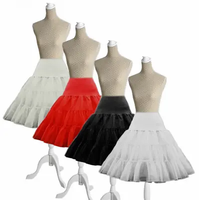 26 Net Skirt Rockabilly Tutu Retro Underskirt/50s Swing Vintage Petticoat Fancy • $18.12