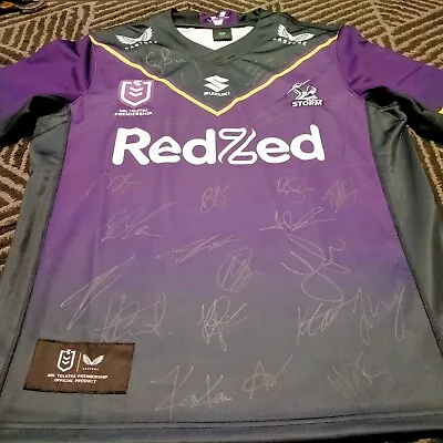 Melbourne Storm Signed Jersey - We Offer Lay-by • $309
