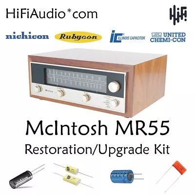 McIntosh MR55 Tuner Restoration Recap Repair Service Rebuild Kit Capacitor • $115