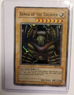 Yu-Gi-Oh! TCG Sanga Of The Thunder Metal Raiders MRD-E025 Unlimited Super Rare • £0.99