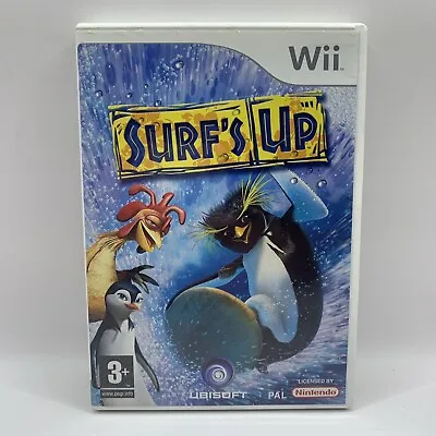 Surf's Up Wii 2007 Sports Action-Adventure Ubisoft G General VGC Free Postage • $9.95