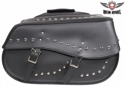 $125 • Buy 18  WATERPROOF Heat And UV RESISTANT Saddlebags W/STUDS For YAMAHA V STAR 1300