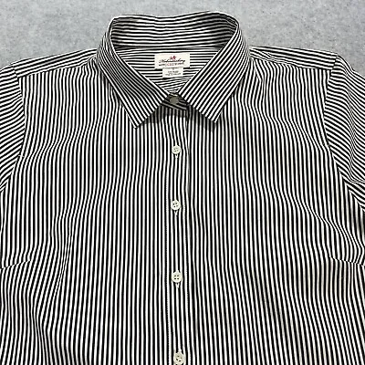 J. CREW Haberdashery Refined Stretch Button Up Long Sleeve Striped Size S • $12.95