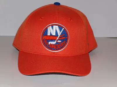 VTG NHL New York Islanders LOGO Fitted 7 1/2 Hat 90s Zephyr NEW NWT Wool Blend • $19.99