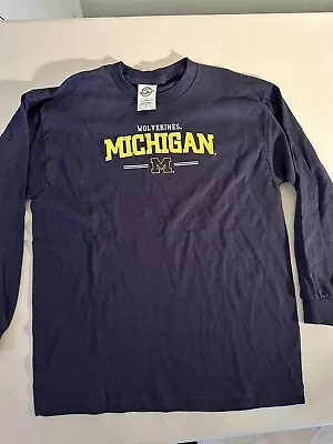 University Of Michigan Wolverines Kid Youth Unisex Long Sleeve T-Shirt • $14.99