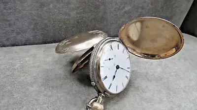 1870'S U.S. Watch Pocket Watch Gold & Silver Rare Hunter's Case G. Channing • $900