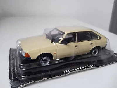 Moskvitch-2141ALEKO 1:43 Deagostini Soviet 1986 Hatchback Diecast AutoLegends • $25.90