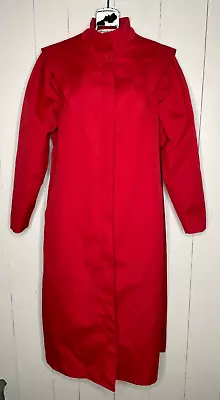 Vintage Misty Harbour Trench Coat Ladies Size 8R Red • $26