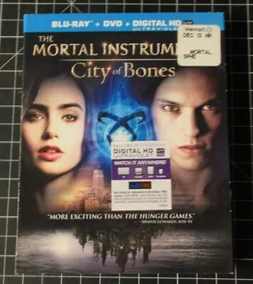 The Mortal Instruments: City Of Bones (Blu Ray DVD 2013) • $4.20