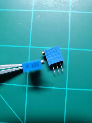4PCS 10k 3296x 103 3pin Pot Potentiometer Trimmer Variable Resistor New • $5.89