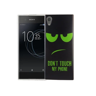 $27.15 • Buy Case For Sony Xperia XA1 Don'T Touch Green Case Cover Motif TPU New