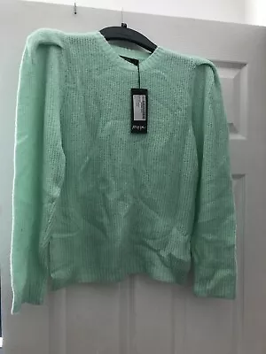 Mint BNWT Nasty Gal Cute Jumper With Shoulder Pads  • £5.99