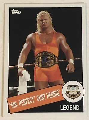 Mr Perfect Curt Henning Topps Legend WWE Card #33 • $1.89